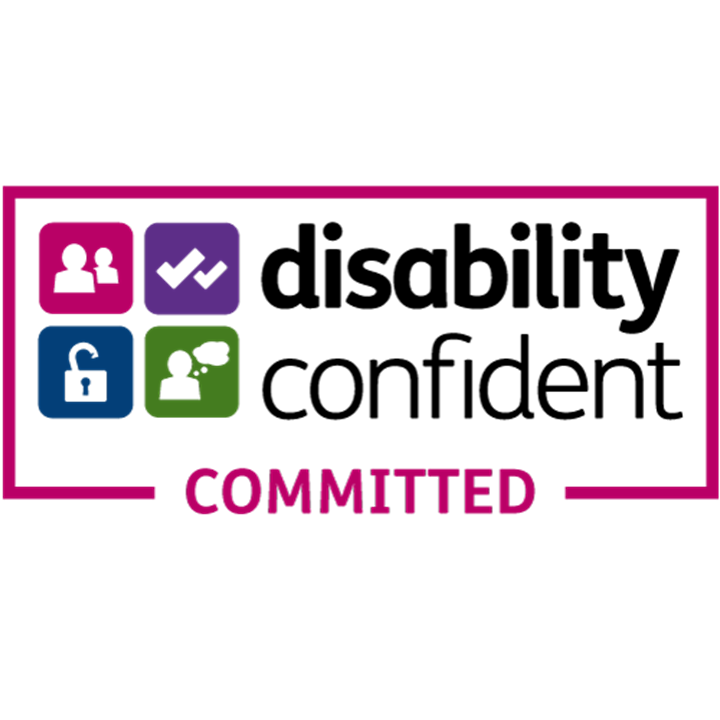 Disability Confident Committed Logo 1X1